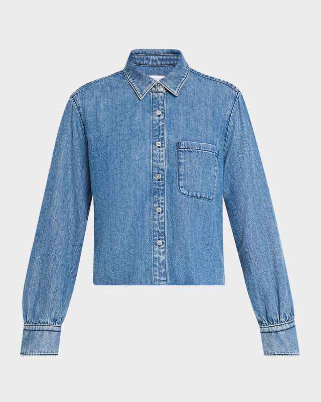Ultra Featherweight Cropped Maxine Shirt